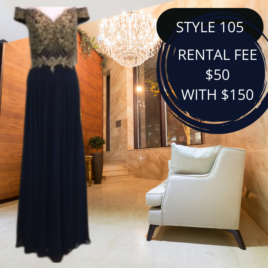 GOWN RENTALS style 105